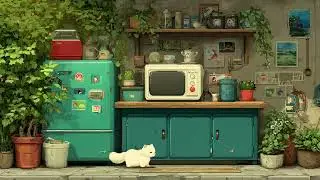 Cozy Patio Morning | Ambient House 16-Bit Music | Chill & Study Mix