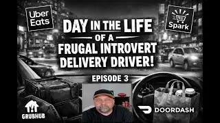 Один день из жизни экономного интроверта-курьера | Uber Eats, DoorDash, снежная буря Spark, эпизод 3