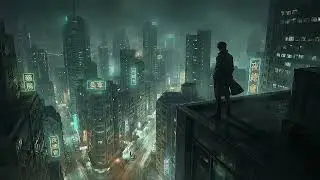 Cyberpunk Rainy Night 🌃 Lofi Beats for Focus, Reflection & Late Night Work