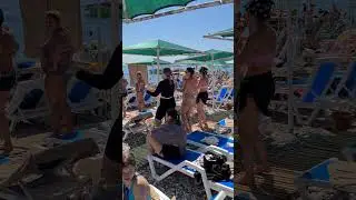 Аниматоры на Пляже🏖 Кемер🌊Анталия🌴Турция☀️Средиземное море🌊Animation on Beach🏖 Kemer🌊Antalya🌴Turkey