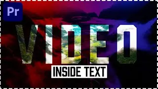 Super Easy Video INSIDE TEXT Premiere Pro 2020 Tutorial