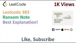 Leetcode 383. Ransom Note  /  LintCode 1270 Ransom Note   -  Java Solution 93 Percent Faster