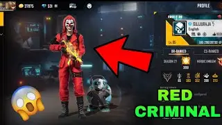 red criminal send me request 😵 -free fire most rare bundle #short #shorts