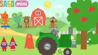 Farm Animals For Kids Sago Mini Farm Game Pretend Play Farm For Kids Learn Farm Animals