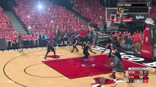 NBA 2K17 Dunk In Finals Game 2 #dunkofthenight #facial #lit