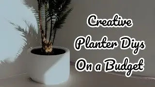 Easy High-end Planter Decor #planters 
