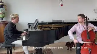 Gershwin, Nazaykinskaya, Williams, Byzov. Max Beitan -cello, Konstantin Soukhovetski - piano.