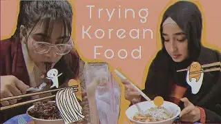 TRYING KOREAN FOOD | VLOG