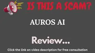 Myauros-ai.com Review: THIS IS A SCAM? (Auros AI)
