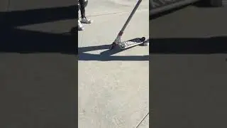 Snapped fuzion scooter deck