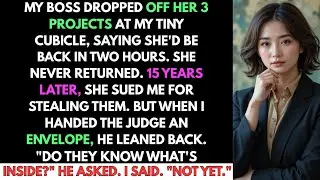 My Boss Left Her 3 Projects with Me and Never Came Back&mdash;15 Years Later, She Sued Me for Stealing.