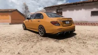Mercedes AMG E63S - Forza Horizon 5  (Steering Wheel + Shifter) Gameplay