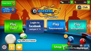 Test on pool fan cue
