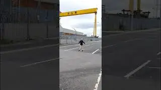 🏗H&W🏗   #Irishdance # Belfast Northern Ireland # Harland and Wolff