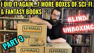 400 MORE SCI-FI & FANTASY BOOK BLIND UNBOXING, BIGGEST BOOK HAUL OF 2022!!! Part 3