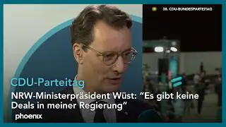 CDU-Parteitag: Interview mit Hendrik W&uuml;st (NRW-Ministerpr&auml;sident) | 21.02.26