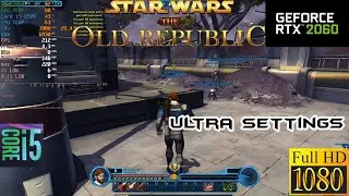 RTX 2060+i5 8500 | Star Wars: The Old Republic  | FPS test benchmark | Ultra settings