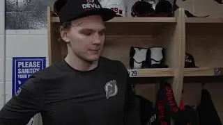 Hameenaho, Dillon, Keefe talk to the media before playing Calgary