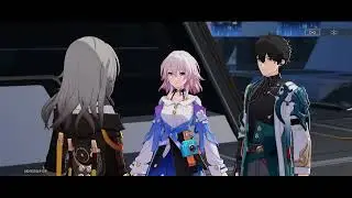 DAN HENG MEETS FEMALE MC HONKAI STAR RAIL CUTSCENE