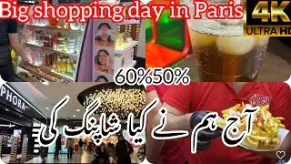 winter shopping/Big discount shaphora shopping|bubble tea|paris se shopping|@samias world