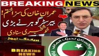 Pti chairman | Barrister Gohar gave statement | After cipher case for imran khan @capitalnewsnow