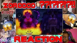zoro is the best 🔥🔥  | one piece episode 1025 | reaction mashup