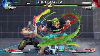 Don't forget to convert accordingly Alex's parry !