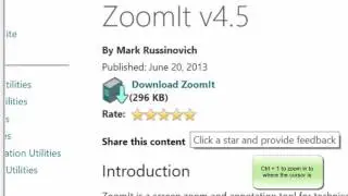 Draw on screen while presenting to an audience or making recordings - using ZoomIt