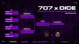 1/2 STAGE 707 x DICE TOURNAMENT BETWEEN CLANS CIS | ANSAR ESPORTS vs FULL TEAM