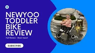 NewYoo Toddler Bike Review | Best Purchase Ever #toddlers #trikes #toysforkids