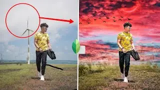 How To change sky In Snapseed Tricks🔥|Snapseed photo Editing in Bangla