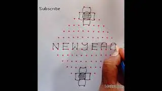 🌹Newyear special rangoli 2026🌼🌺Newyear muggulu 🌼🌺Newyear kolam easy 🌼🌺pandaga muggulu#Hemas Rangoli