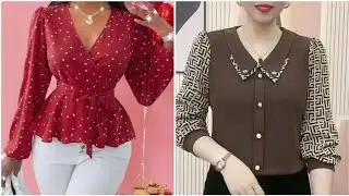 Moda 2025 BLUSAS LINDAS 100” Ideias para blusas lindas modelos casuais 24/25 #moda #camisas #estilo