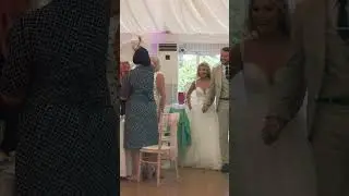 Walking into the Wedding Breakfast