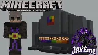Minecraft Bedrock Edition: How To Build Mumbo Jumbo The Button From Hermitcraft Season 7