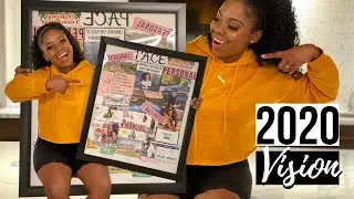 NOT YOUR TYPICAL VISION BOARD 2020 |  ATTRACTIVE VISION BOARD HOW-TO