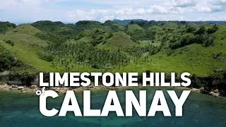 Limestone Hills of Calanay Aroroy Masbate PH Aerial Footage