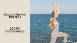 Entreno killer 🔥 de Brazos y Piernas | Mancuernas de 2 kg | @ale__pilatess  