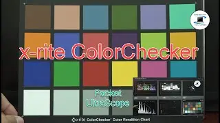 X-rite Color Checker Classic : Explanation and Test with Blackmagic Pocket UltraScope.
