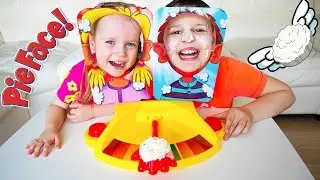 Playing PIE FACE SHOWDOWN Game (Challenge)