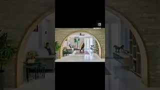 When arch forma a link between 2 rooms #hallarch #interiordesign #moderndeco r#ahmedabad #metrgroup