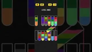 Water sort puzzle level 2063