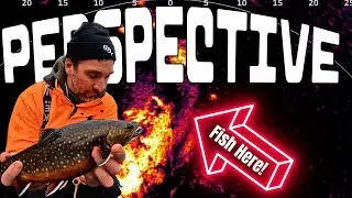 First Ice Fishing 2023 (CRAZY Perspective View Footage)