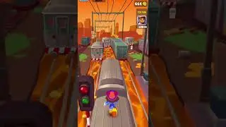 floor Lava fast stage #subwaysurfers #gaming