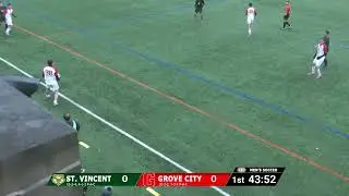 Saint Vincent at Grove City -- Men's Soccer -- October 22, 2025