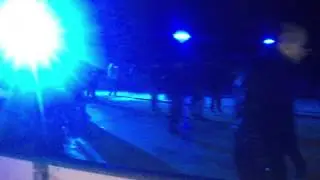 Новый год на катке стадиона Балтика Калининград