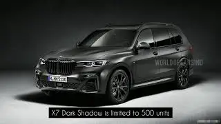 BMW X7 Dark Shadow Edition | WOCI