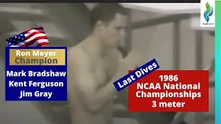 1985 NCAA Diving Championships - Mens 3 Meter springboard