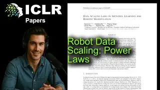 Robot Data Scaling: Power Laws