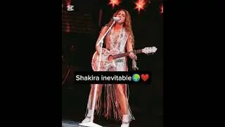 Shakira inevitable 👏❤️😊 #shakira #shakirafan #acrosticoshakira #popmusic #shorts